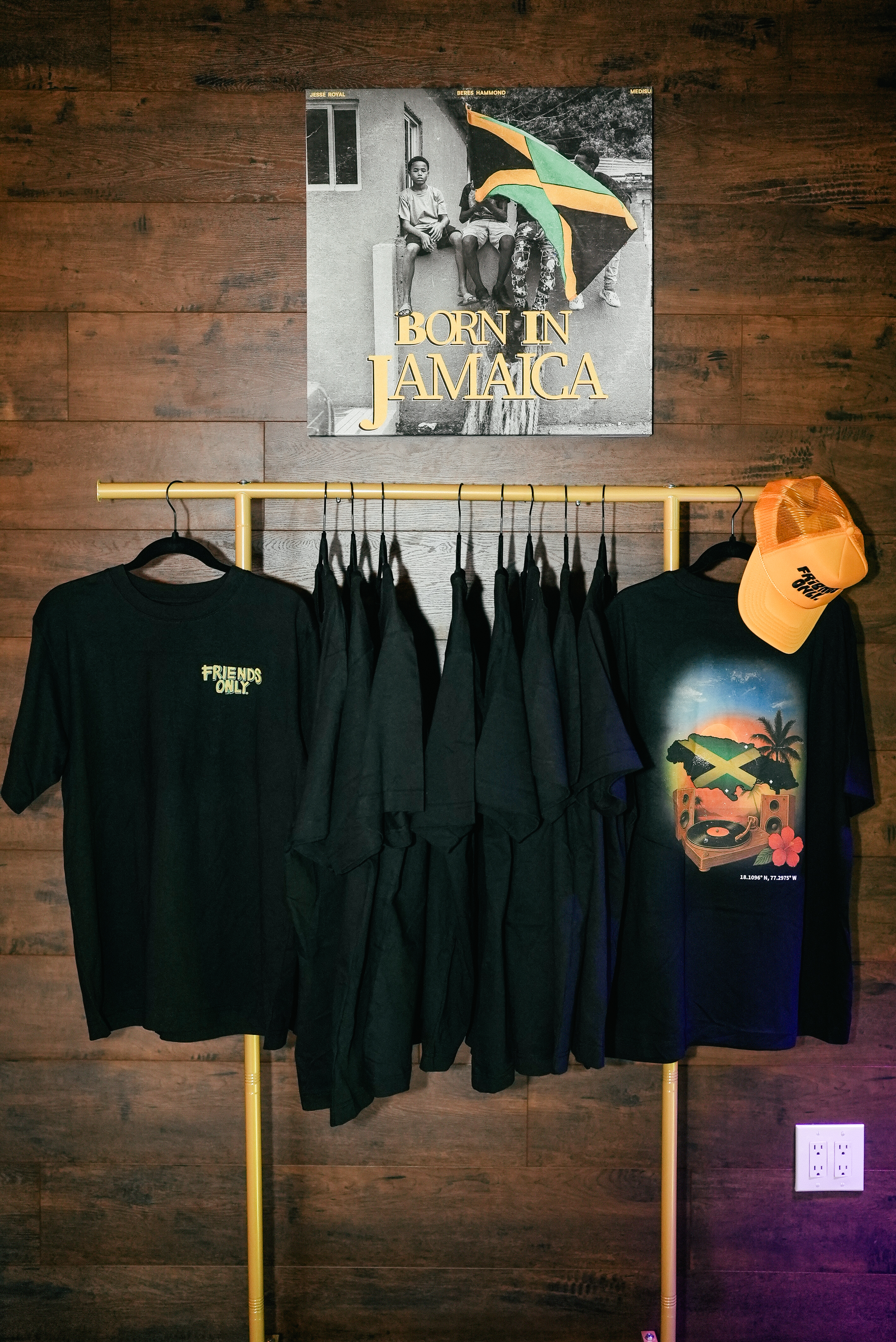 Merch rack display