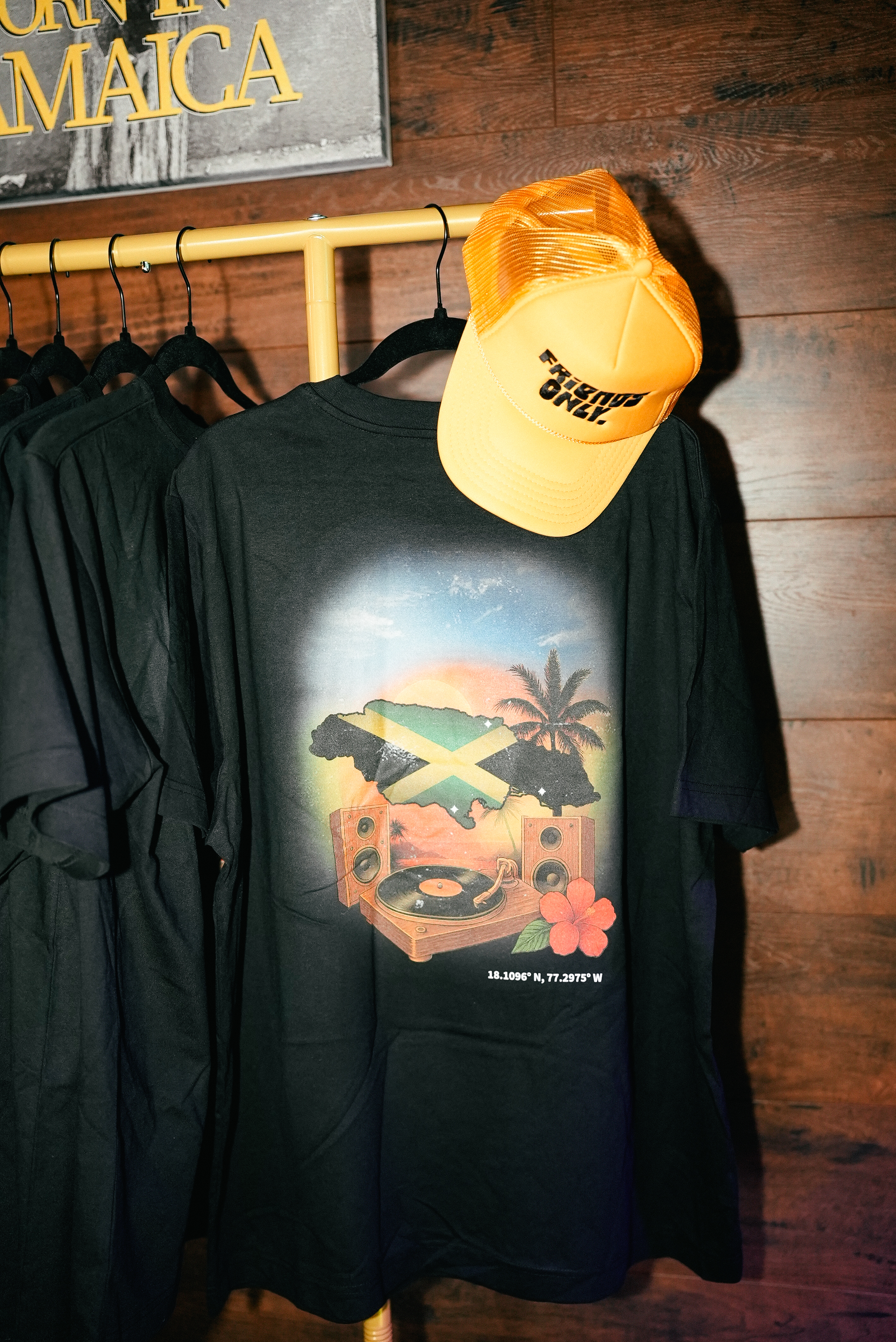 Jamaica Tee back design